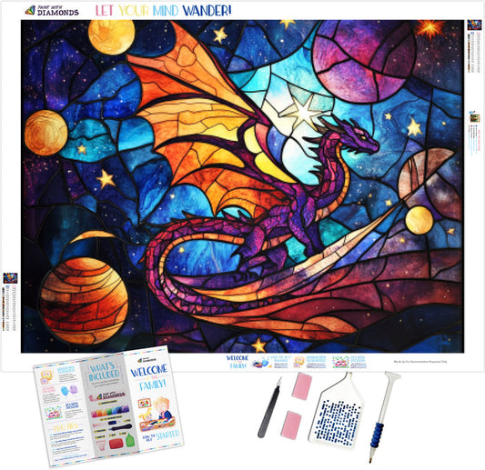 Celestial Fantasy Stained Glass