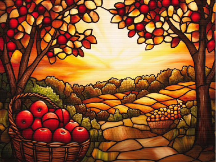 Charming Apple Orchard