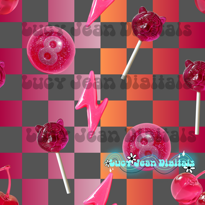 Checkered candy Seamless File