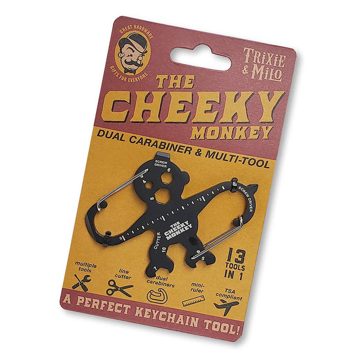 "Cheeky Monkey" Double Carabiner