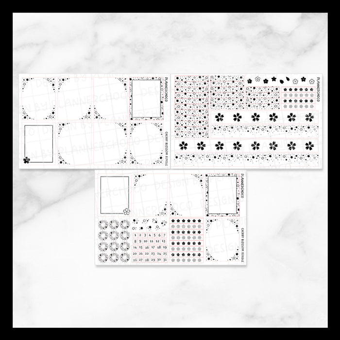 Cherry Blossom / Bundle / Foiled