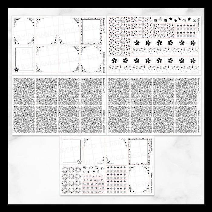 Cherry Blossom / Bundle / Foiled