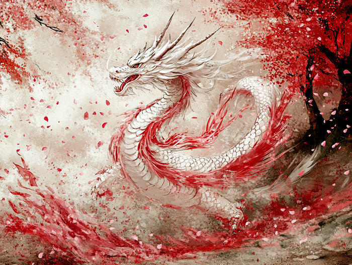 Cherry Blossom Dragon