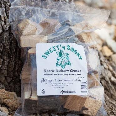 Chigger Creek Sweet 'N Smoky Wood Chunks - Indigo Pool Patio BBQ