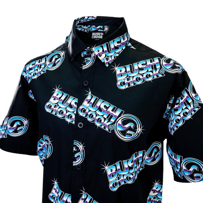 Chrome Chook Button-up Shirt Button-up Bush Chook
