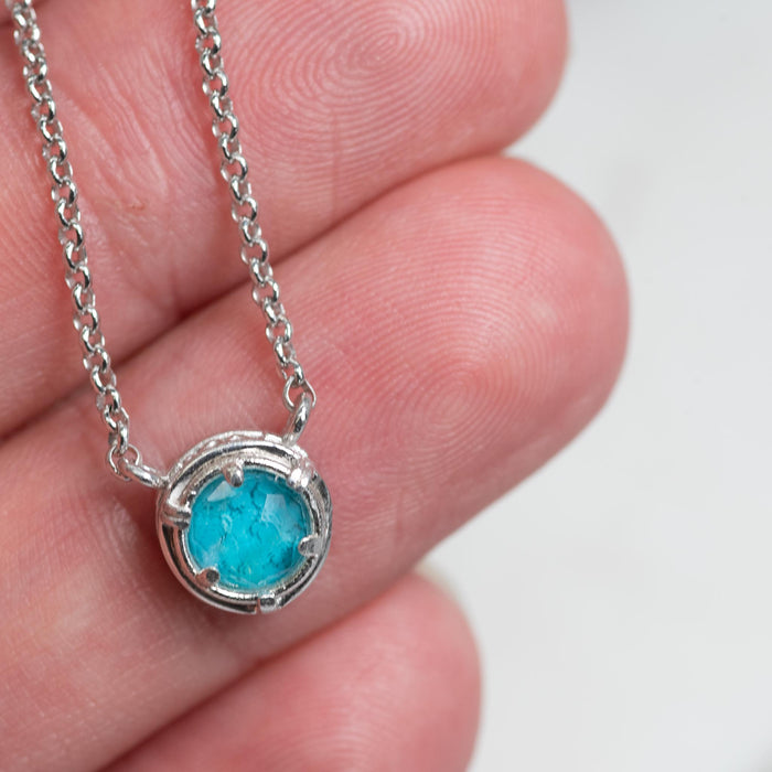Chrysocolla Doublet Necklace
