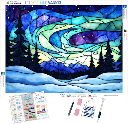 Clear Winter Night Sky