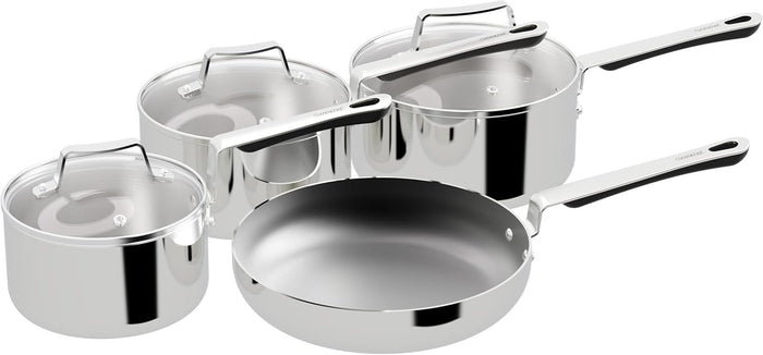 Commichef Stack Tri-Ply S/S 4 Piece Pan Set