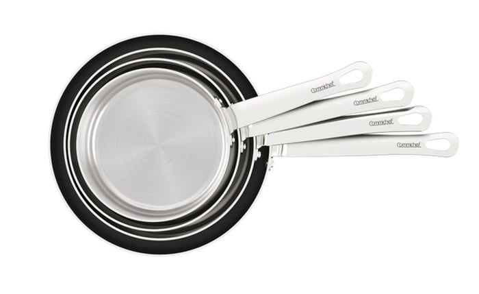 Commichef Stack Tri-Ply S/S 4 Piece Pan Set