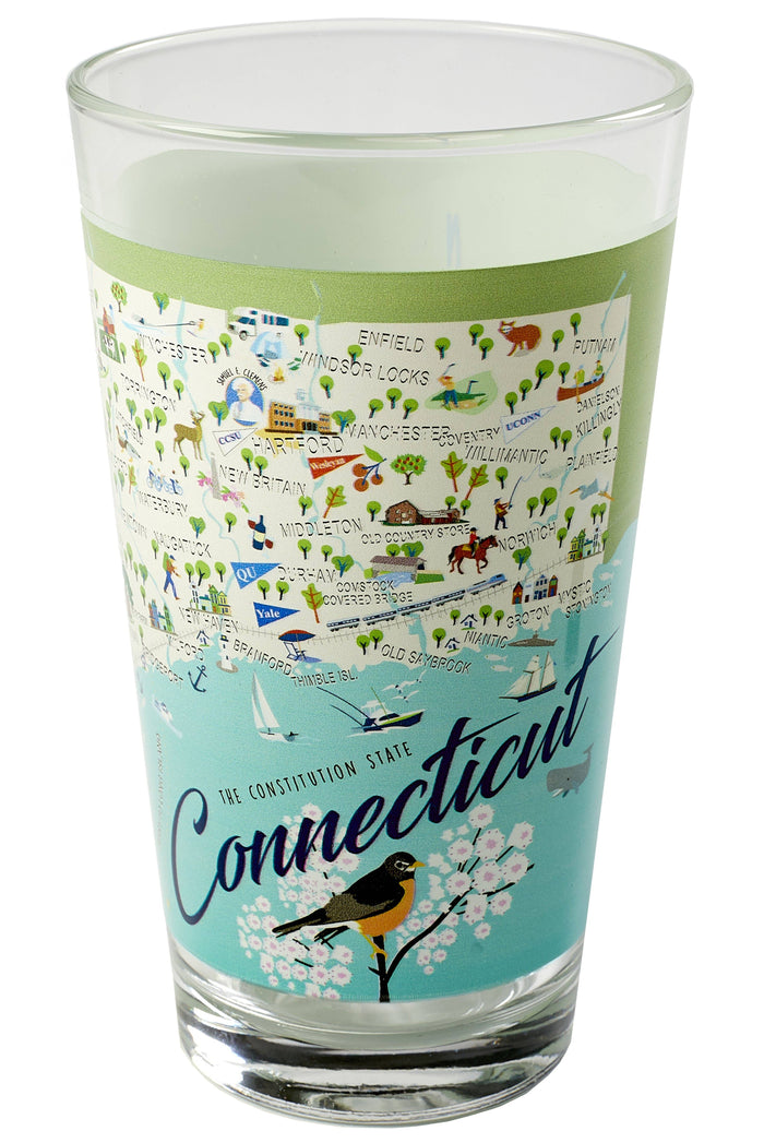 Connecticut 16-oz. Pint Glass