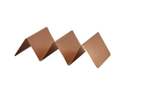 Copper Vintage Steel Fast Food Stand 2 Slot (Box Of 12)