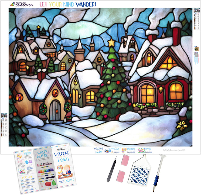 Cozy Snowy Village