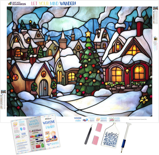 Cozy Snowy Village