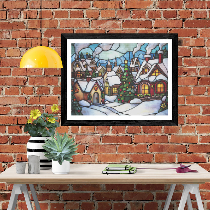 Cozy Snowy Village