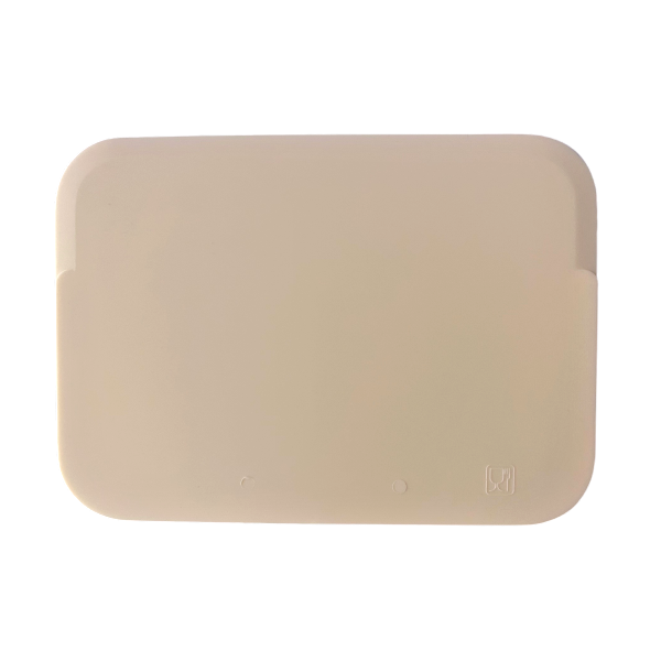 Cream Scraper Plastic 13.6cm X 9.8cm