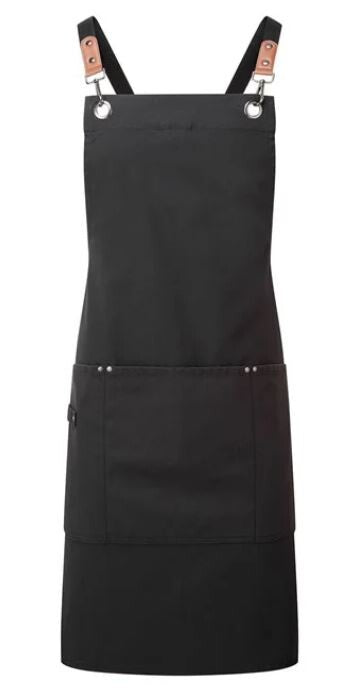 Cross Back Clip 'N' Clasp Bib Apron
