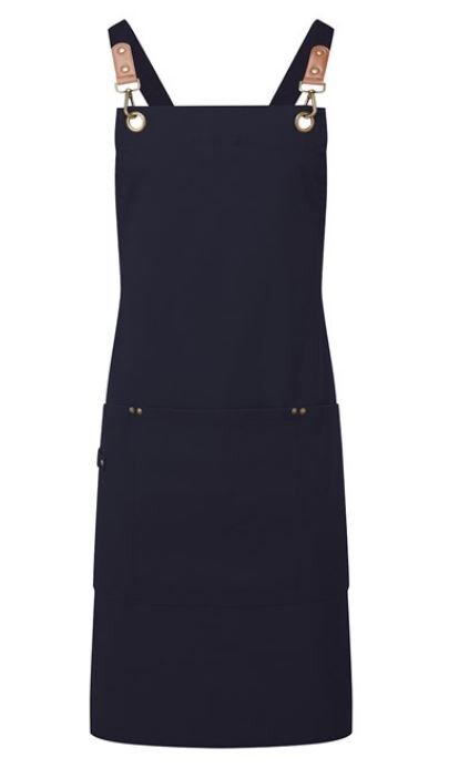 Cross Back Clip 'N' Clasp Bib Apron