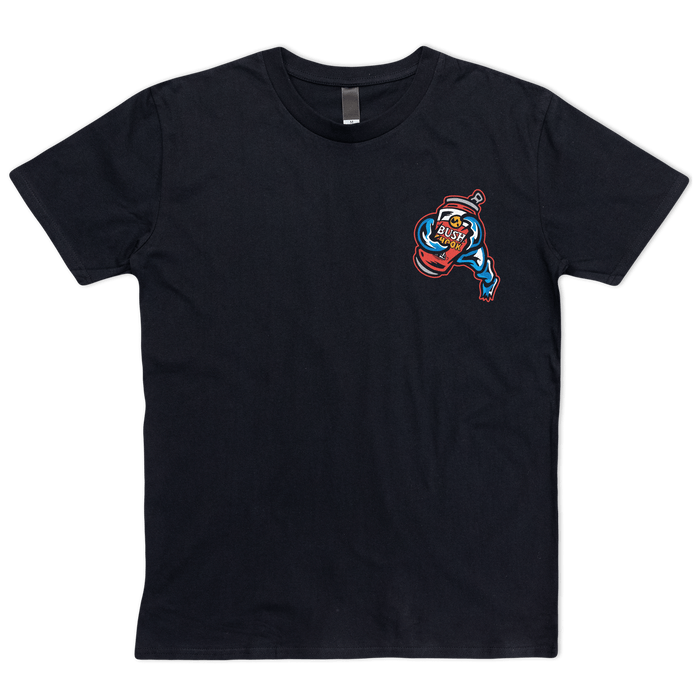Crush'n Brews Tee Black T-Shirt Bush Chook