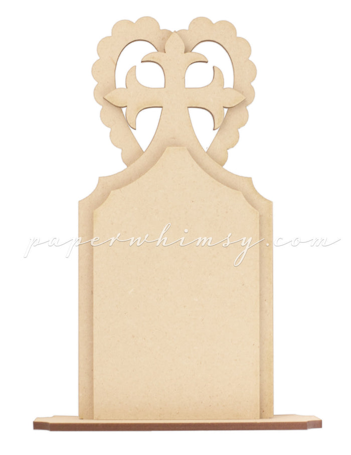 Curioso Sepolcrale Heart - paperwhimsy