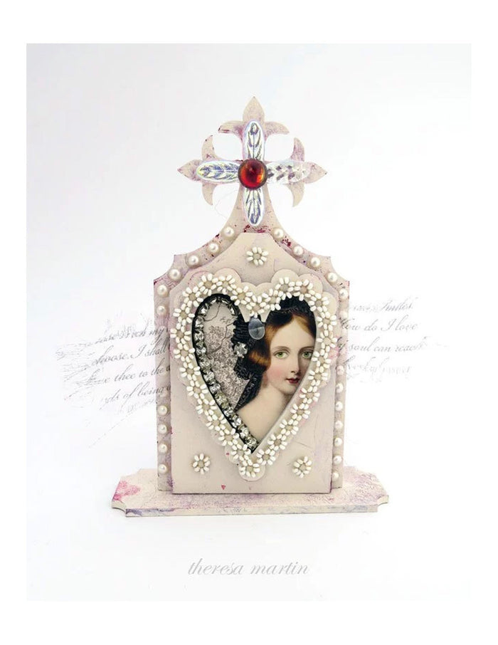 Curioso Sepolcrale Heart - paperwhimsy