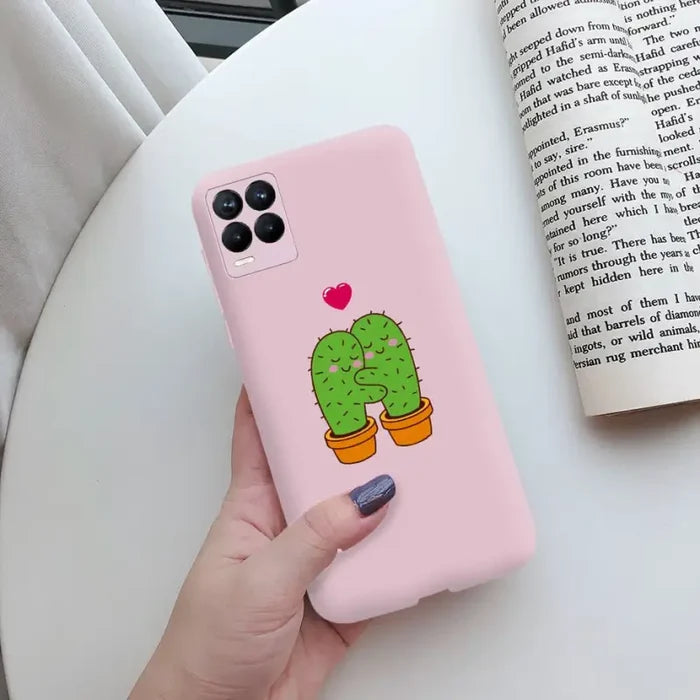 for Realme 8 / Pink 4