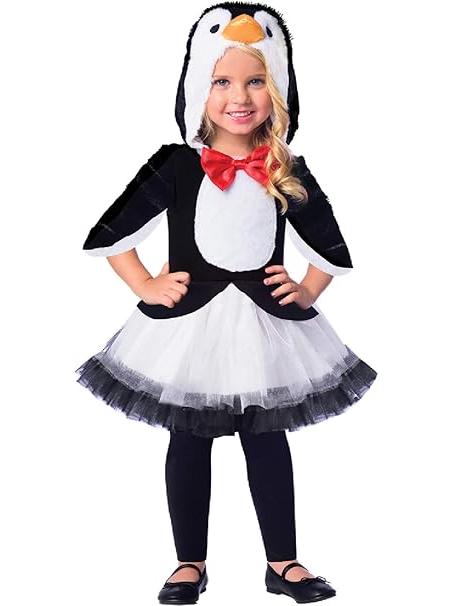 Cute Penguin Girls Costume