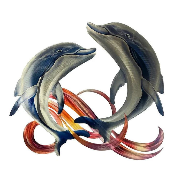 Dancing Dolphins Wall Art Next Innovations Indigo Pool Patio BBQ