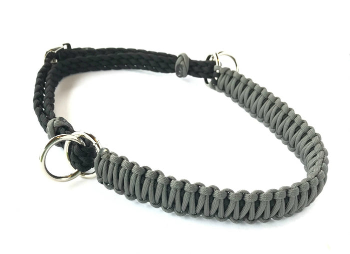 Dark Gray side pull hackamore  bitless attachment “with a whoa”...all sizes