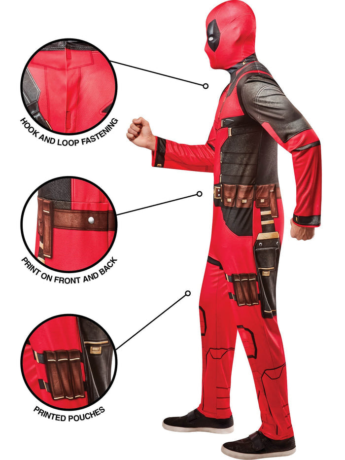 Deadpool & Wolverine Adults Deadpool Costume