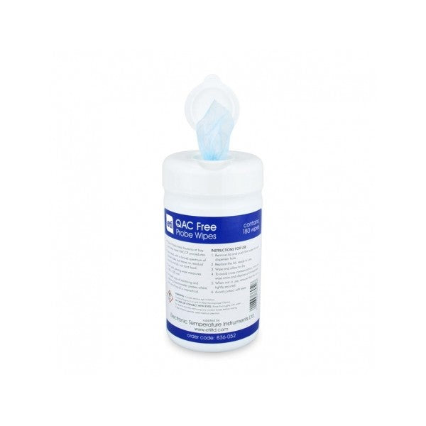 Disinfectant Probe, Surface Wipe 13cm x 13cm (Box Of 180)