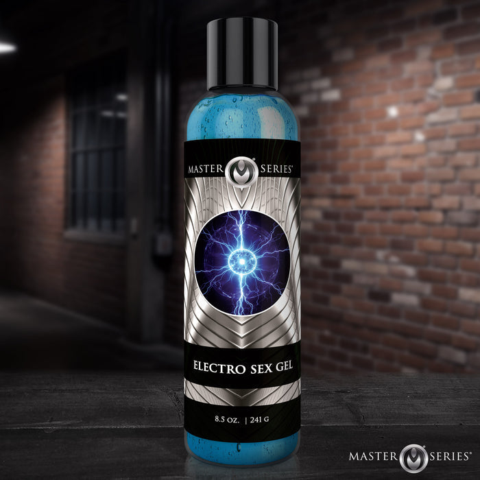Master Series Electrosex Conductive Gel 8.5oz for safer
smoother e-stim stimulation play
