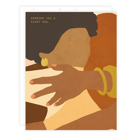 'Embrace' Greeting Card