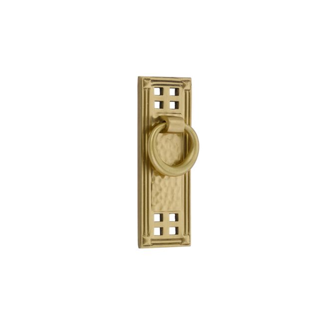 Emtek Hammered Vert Ring Cabinet Pull 1-1/4" X 3-1/2" Emtek