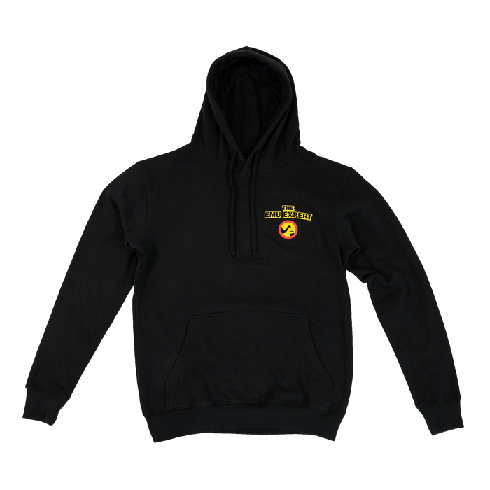 Emu Expert Hoodie Black Hoodie Bush Chook