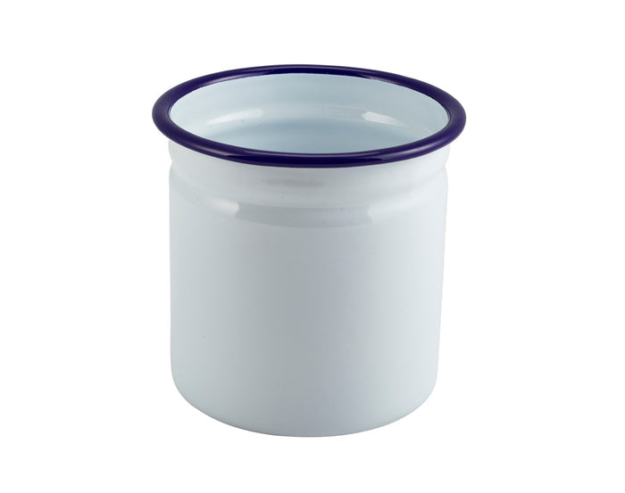 Enamel Tableware Cutlery Holder 11 x 11.5cm