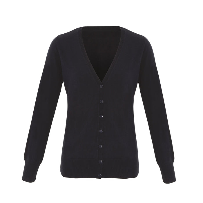 Essential Lady's V-Neck Cardigan Acrylic