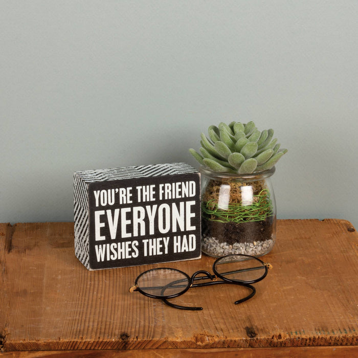 Everyone Wishes Box Sign
