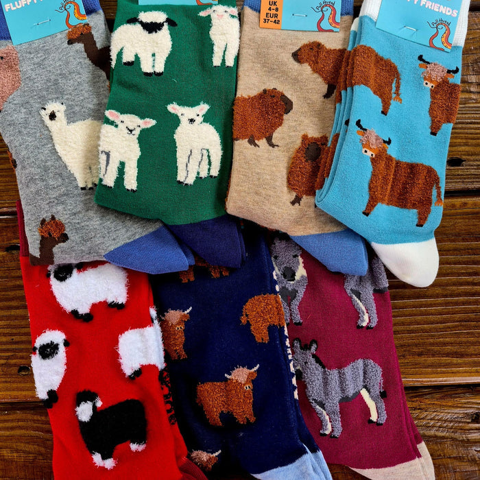 Farm Animal Socks
