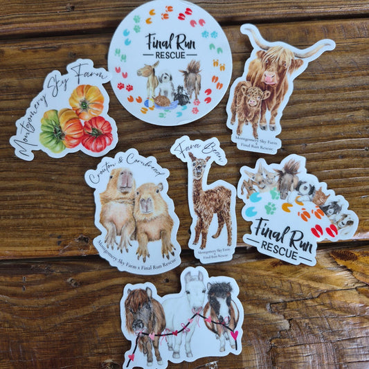 Farm Animal Stickers