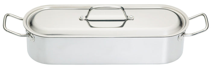 Fish Kettle With Rack S/S 45cm Long