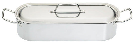 Fish Kettle With Rack S/S 45cm Long