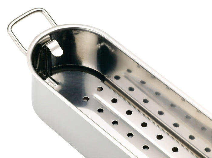 Fish Kettle With Rack S/S 45cm Long