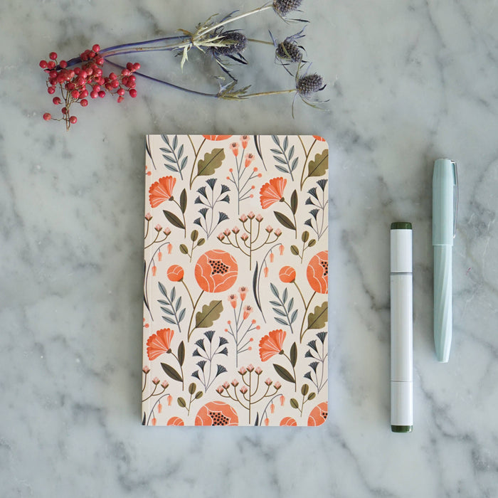Flowers Layflat Journal