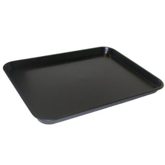 Food Display / Butchers Tray Black 37.5cm x 27.5cm X 2.5cm High (External)