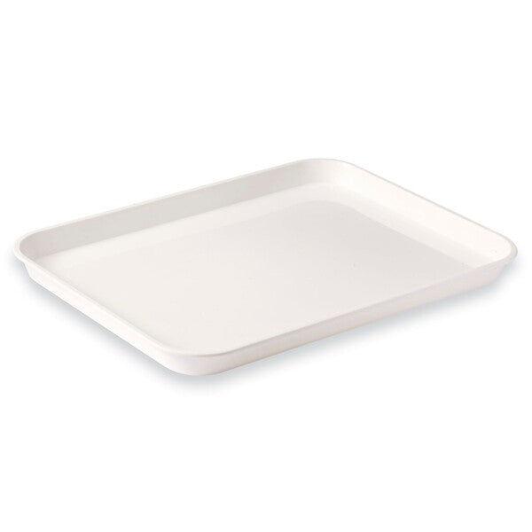 Food Display / Butchers Tray White 37.5cm x 27.5cm X 2.5cm High (External)