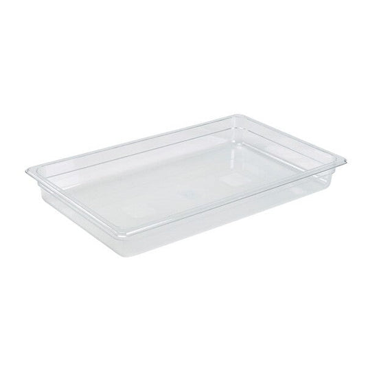Food Pan Gastronorm Polycarbonate GN1/1 53cm X 32.5cm X 6.5cm Deep