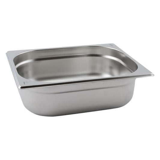 Food Pan Gastronorm S/S GN1/2 32.5cm X 26.5cm X 10cm Deep