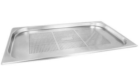 Food Pan Gastronorm S/S Perforated GN1/1 53cm X 32.5cm X 2cm Deep