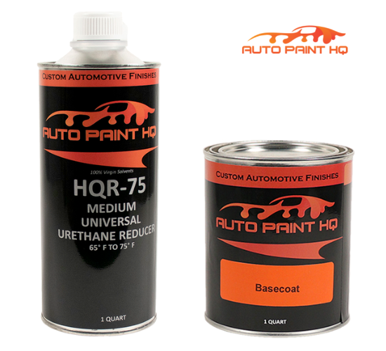 Ford TP Medium Gray Metallic Basecoat With Reducer Quart (Basecoat Only)