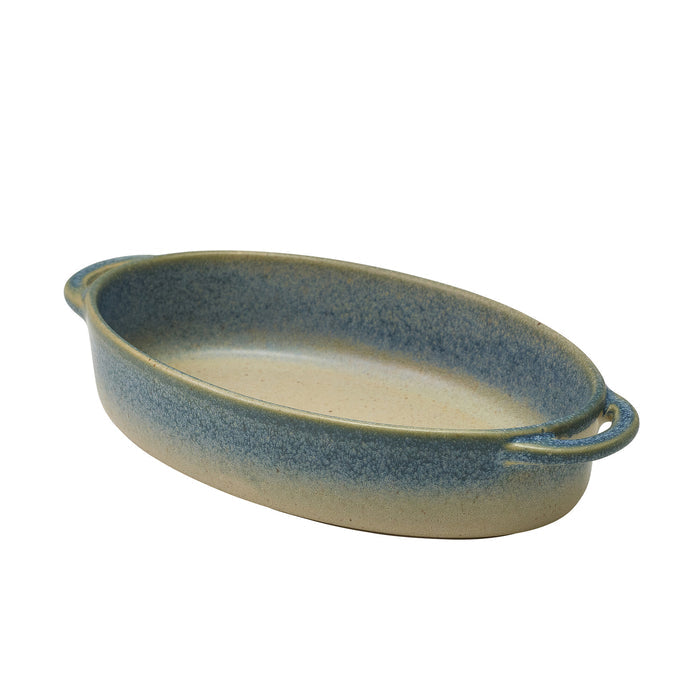 Forge Coast Stoneware Oval Dish 17.5 x 11.5 x 4cm (Box Of 6)